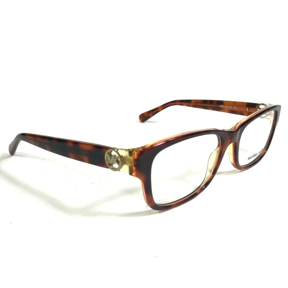 Michael Kors Eyeglasses Frames MK 8001 Ravenna 3004 Tortoise Rectangle 53-18-140 - Picture 2 of 11